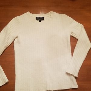 🎀Winter White Ribbed Sweater🎀